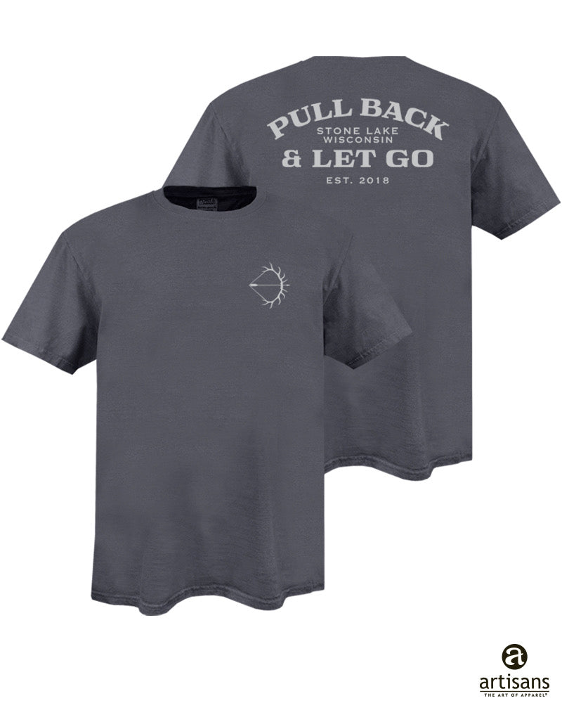 GRAPHITE GARMENT DYED TEE