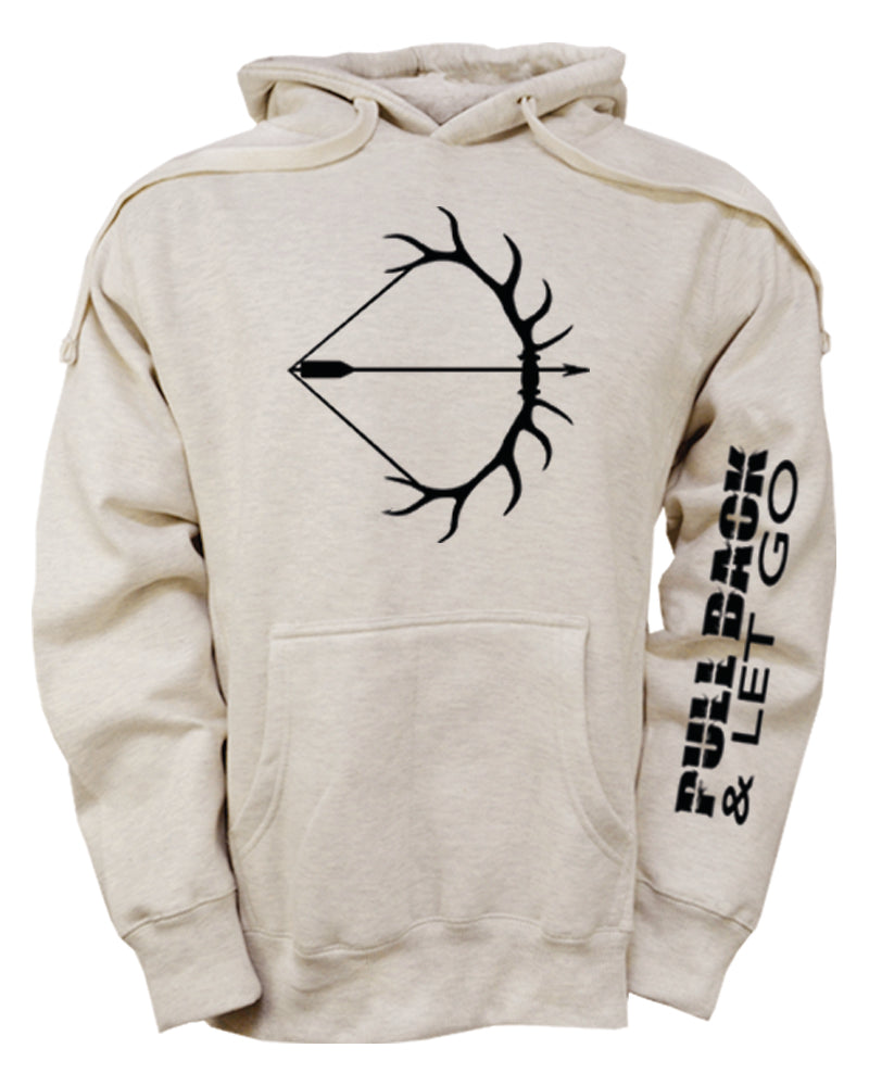 “HORN” OATMEAL HEAVY WEIGHT HOODIE