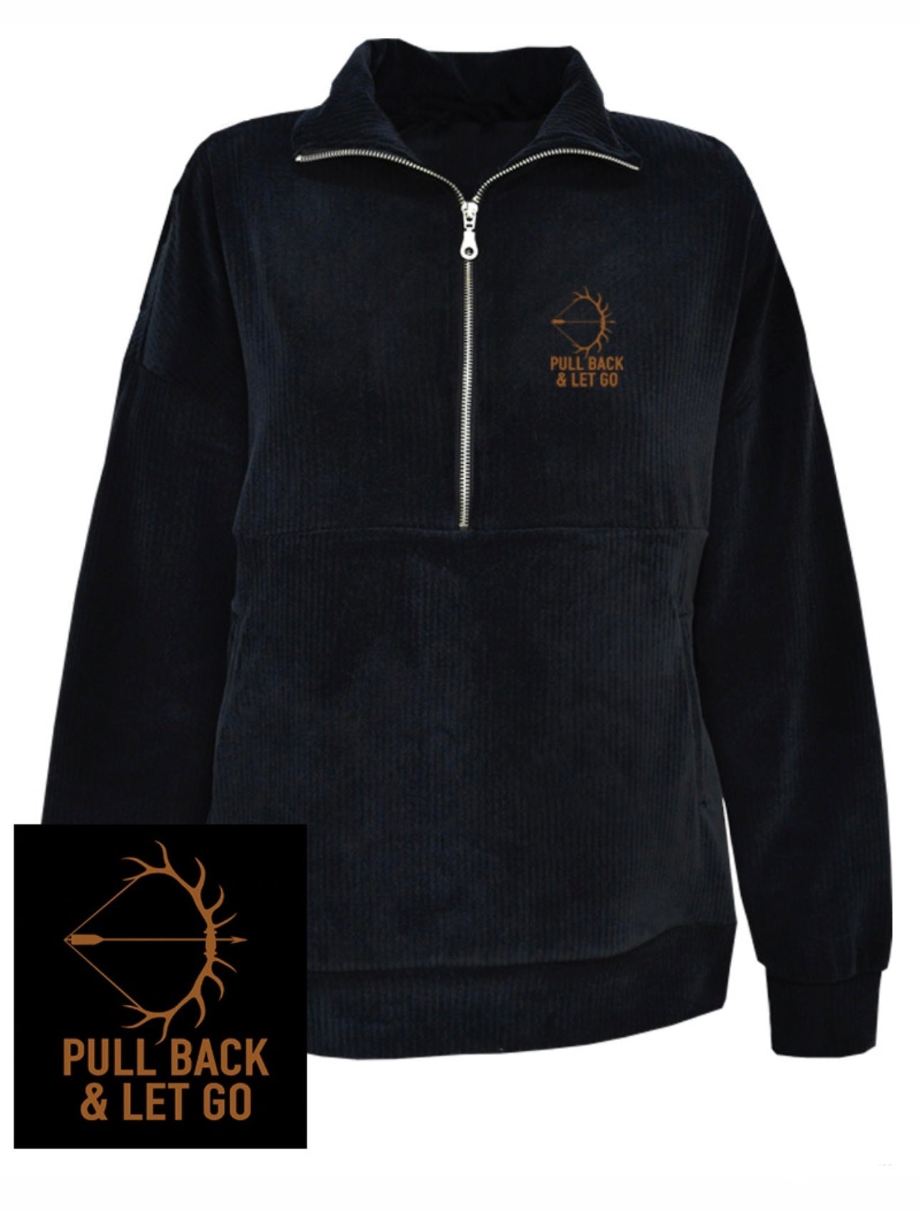 FIELD CORDED 1/2 ZIP