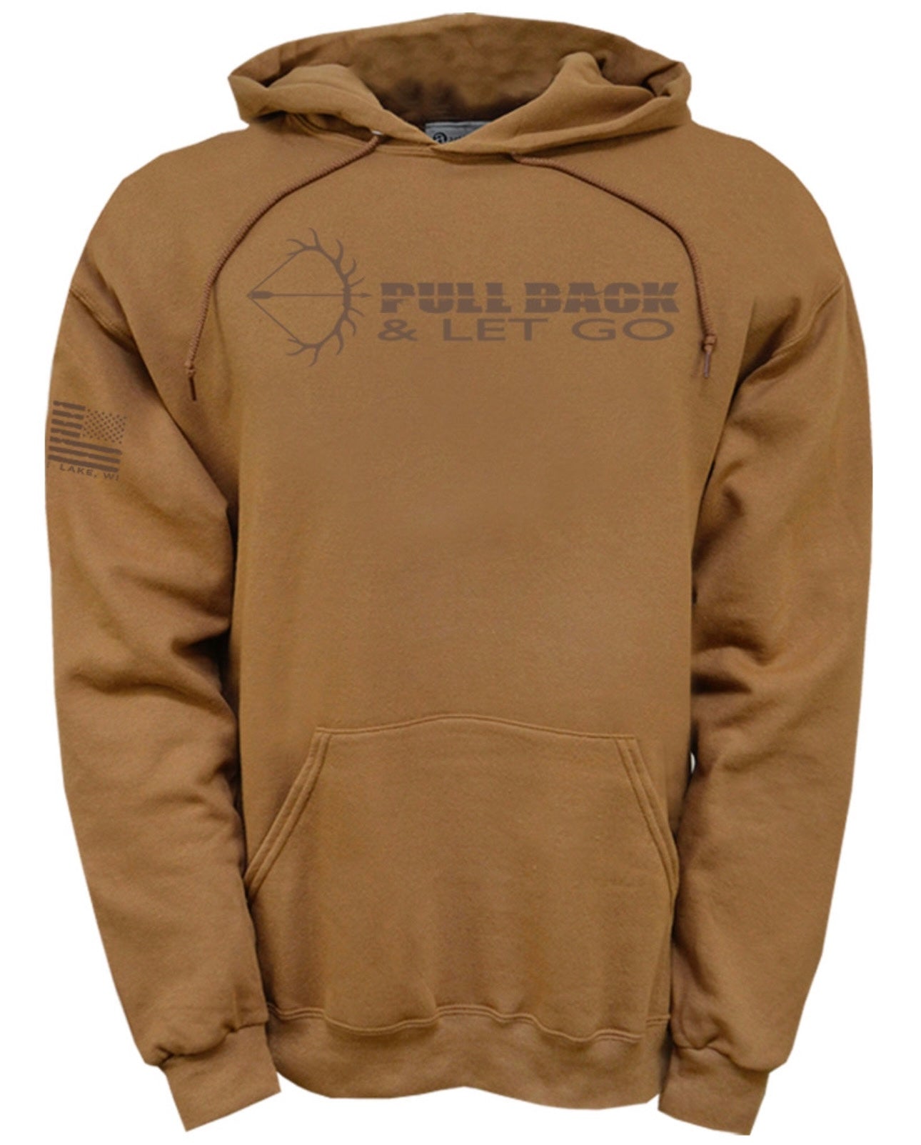 “CLASSIC” HOODIE. PECAN