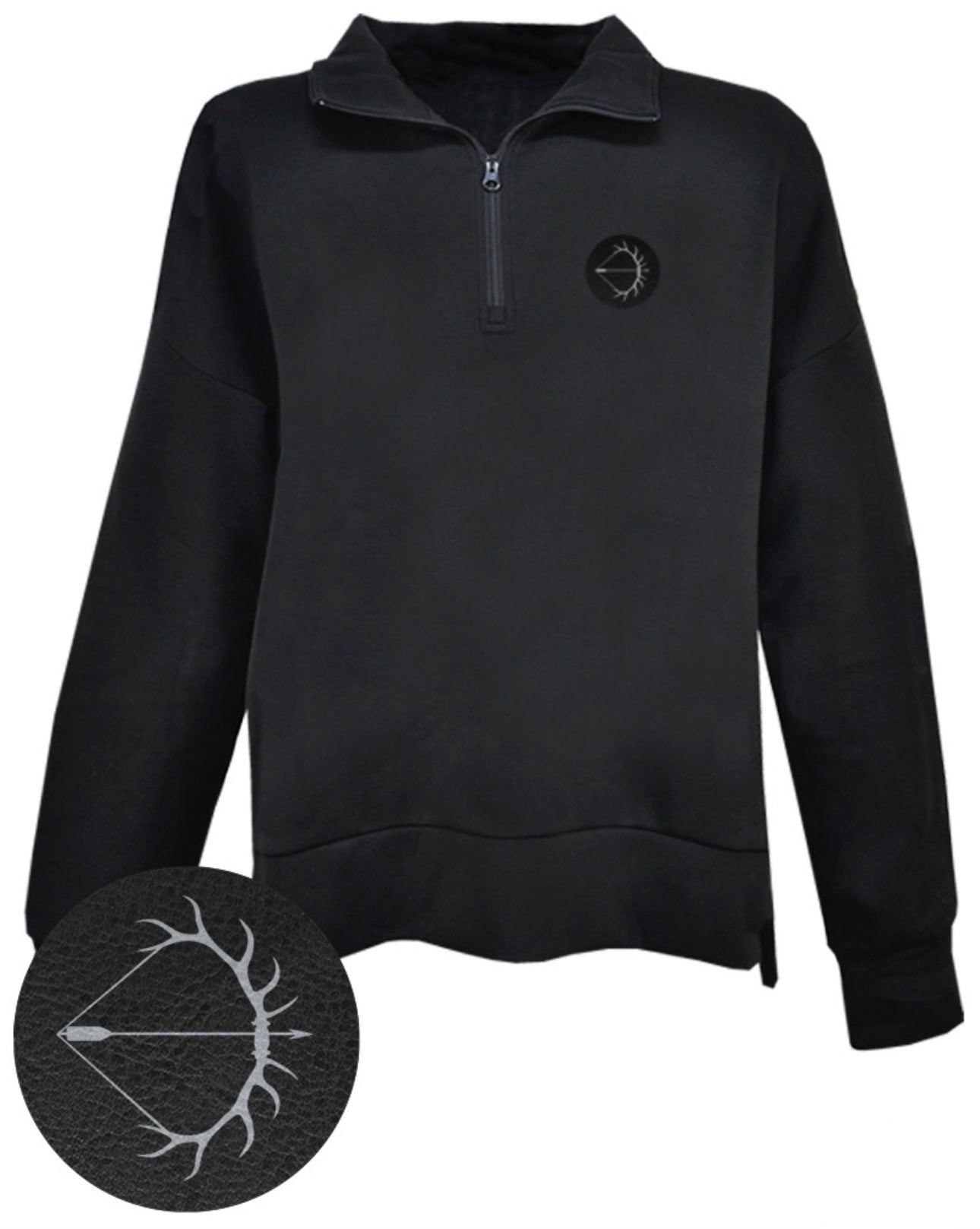 TREKKING THROUGH 1/4 ZIP