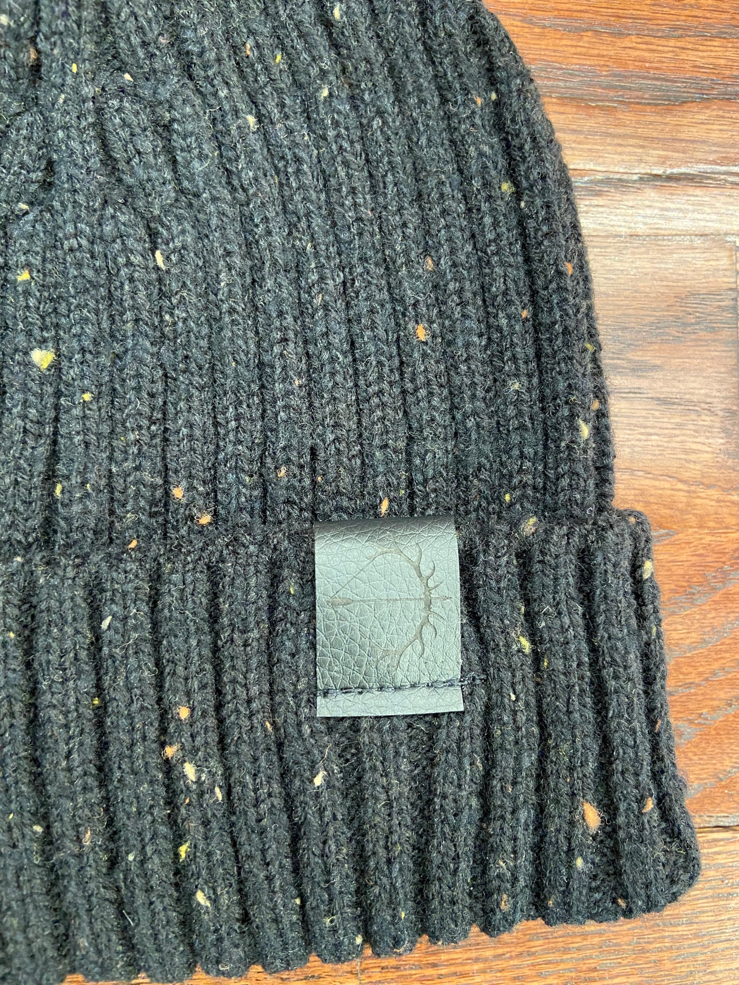 WOVEN BEANIE • BLACK