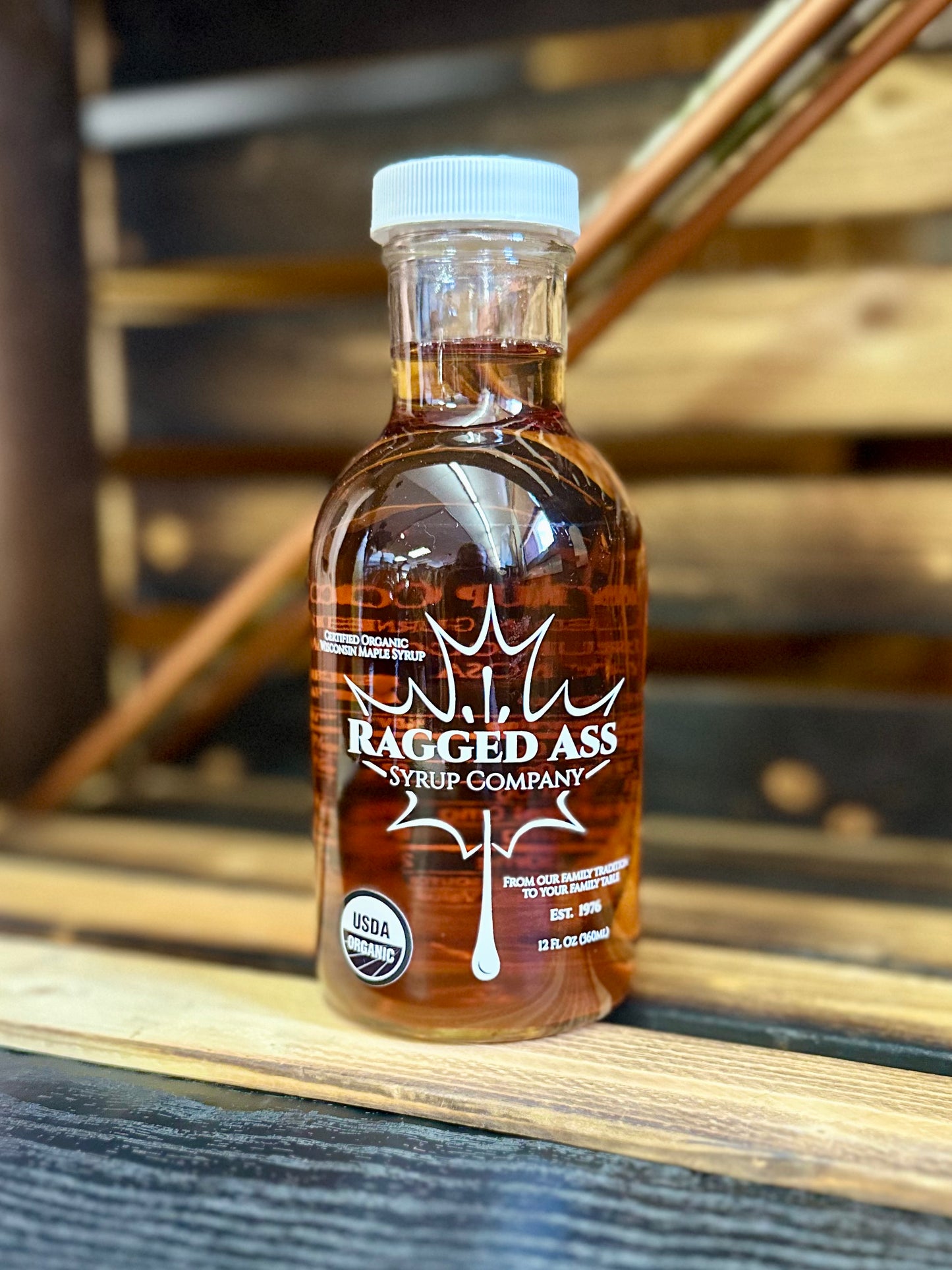 12oz Maple Syrup, USDA Certified Organic