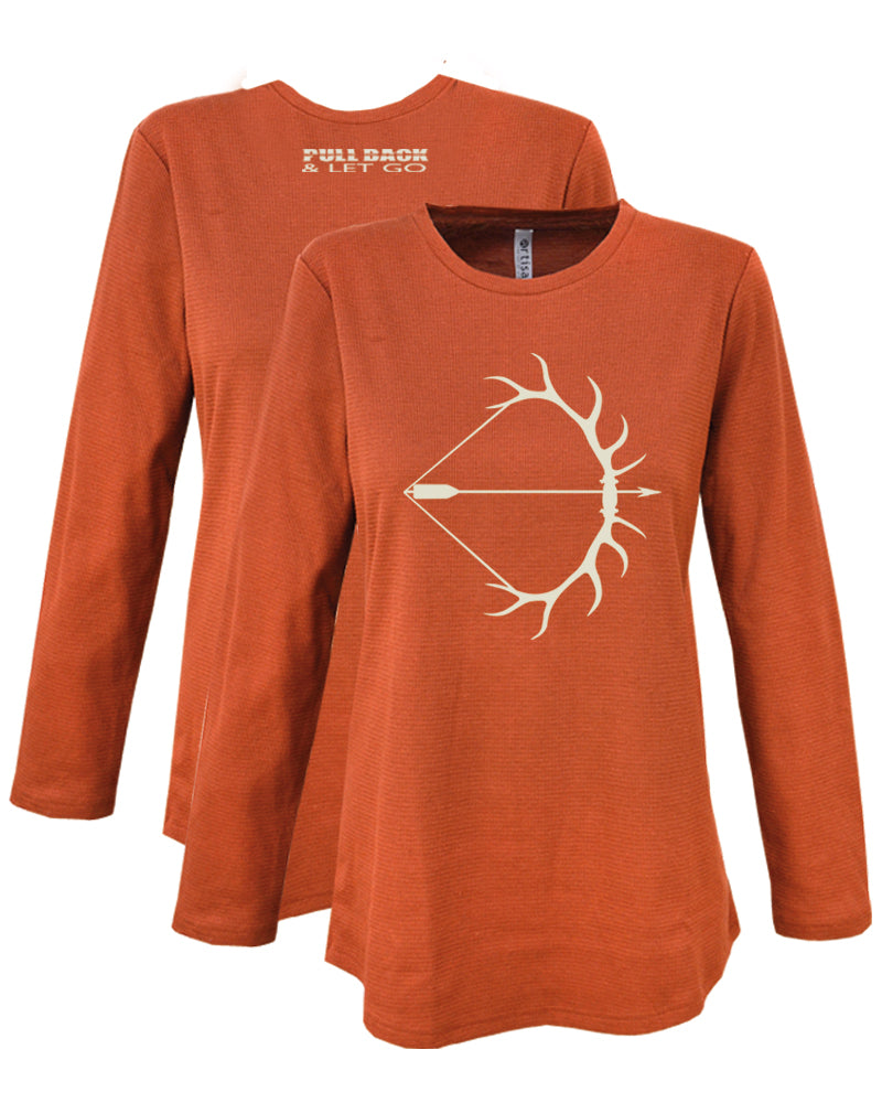 FALL AIR • WAFFLE KNIT LONG SLEEVE