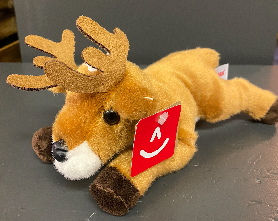 DEER 10" STUFFED ANIMAL