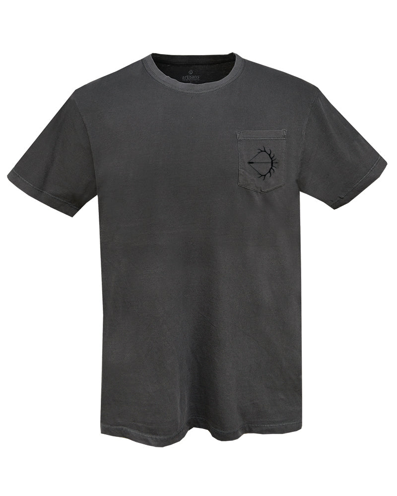 VINTAGE POCKET TEE • GRAPHITE