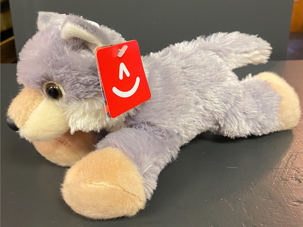 WOLF 10" STUFFED ANIMAL