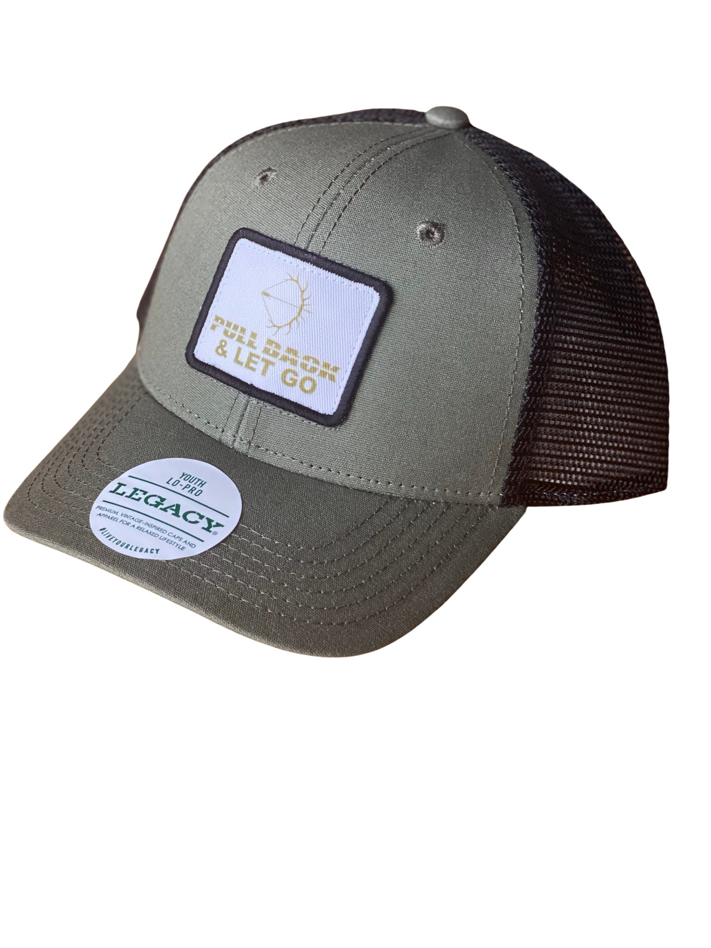 YOUTH HUNTER / BLACK TRUCKER HAT