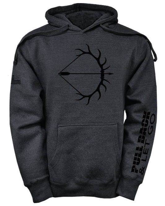 HEATHER CHARCOAL HEAVY WEIGHT HOODIE