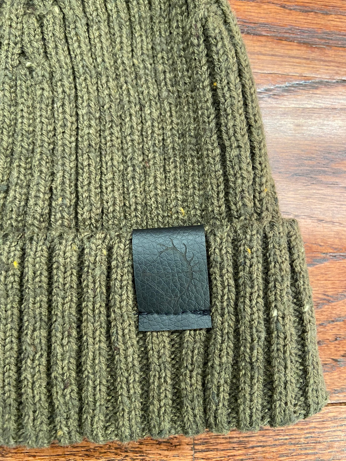 WOVEN BEANIE • OLIVE