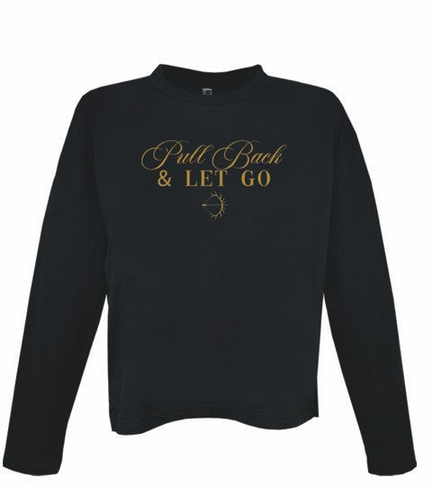 LODGE LOUNGE TOP- BLACK