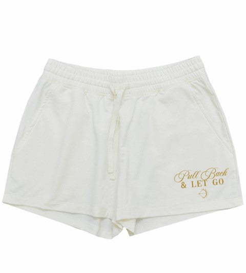 LODGE LOUNGE SHORTS- CREAM