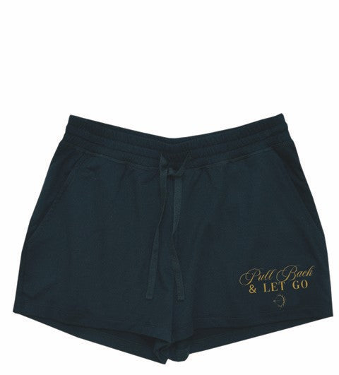 LODGE LOUNGE SHORTS- BLK