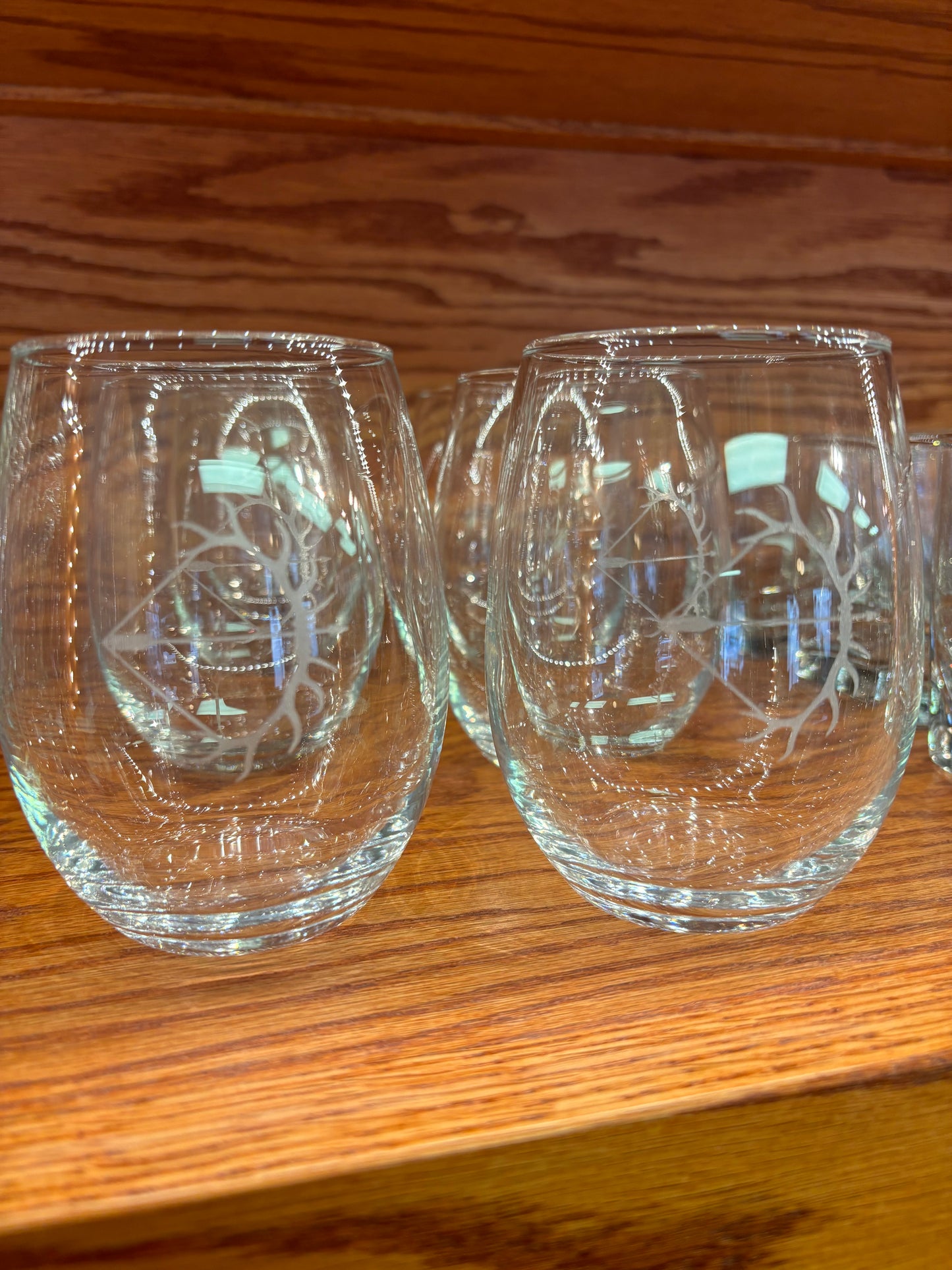 PullBack Wine Glasses