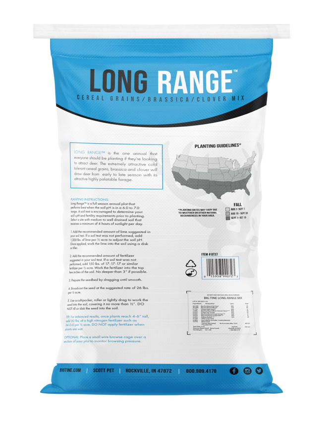 BIG TINE LONG RANGE CEREAL GRAINS